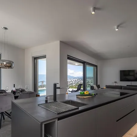 Villa Pool Solea /w Panoramic Sea View Kostrena